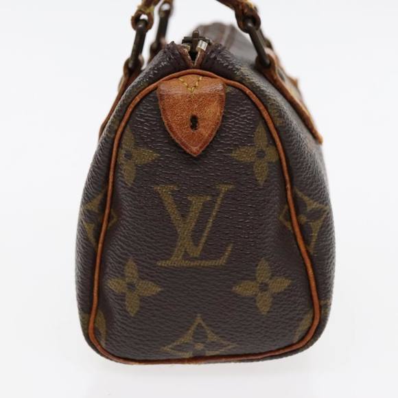 LOUIS VUITTON Monogram Mini Speedy Hand Bag M41534 LV Auth 95860 - Picture 4 of 16